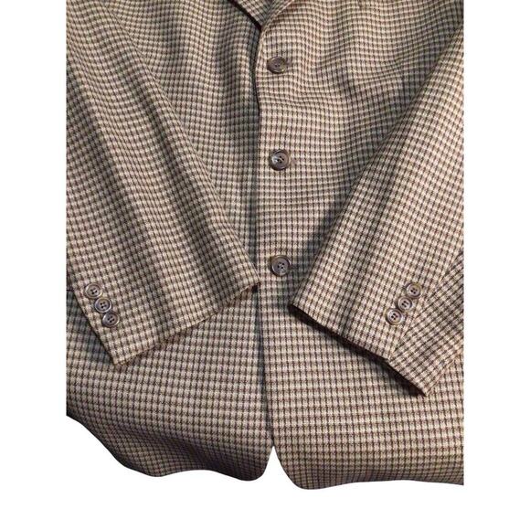 Conte di Milano Mens 46T 3 Button Wool Blazer Jacket SportCoat - Picture 3 of 11